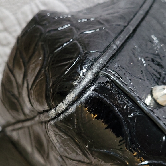 Guess black large patent bag - Picture 6 of 7